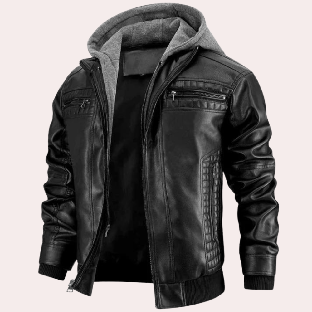 Drune | Klassische Herrenjacke mit Kapuze