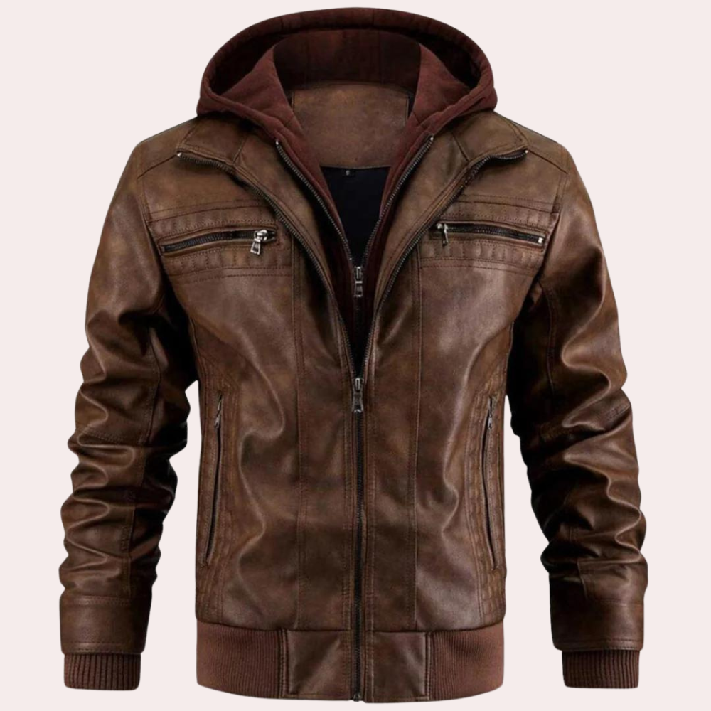 Drune | Klassische Herrenjacke mit Kapuze