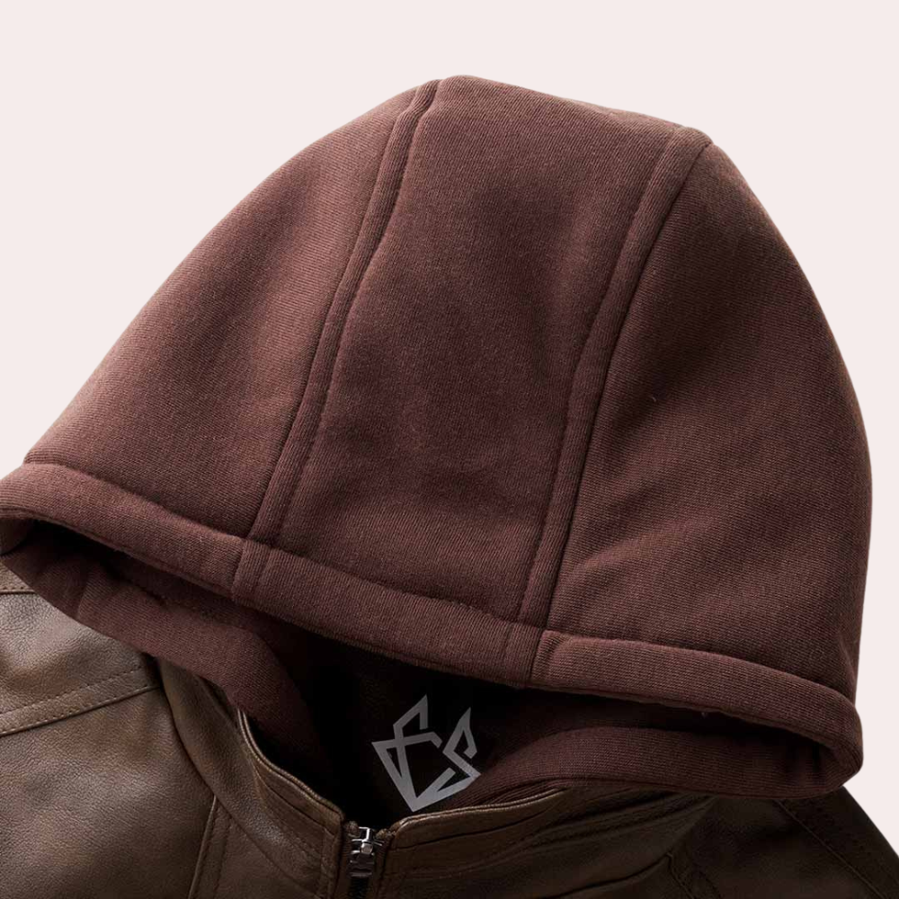 Drune | Klassische Herrenjacke mit Kapuze
