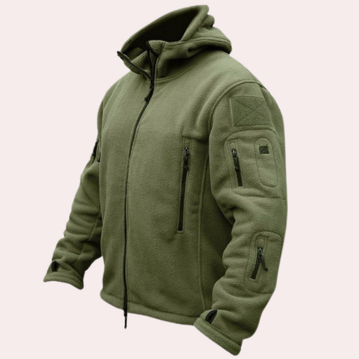 Drune | Kuschelige, Warme Fleecejacke mit Kapuze