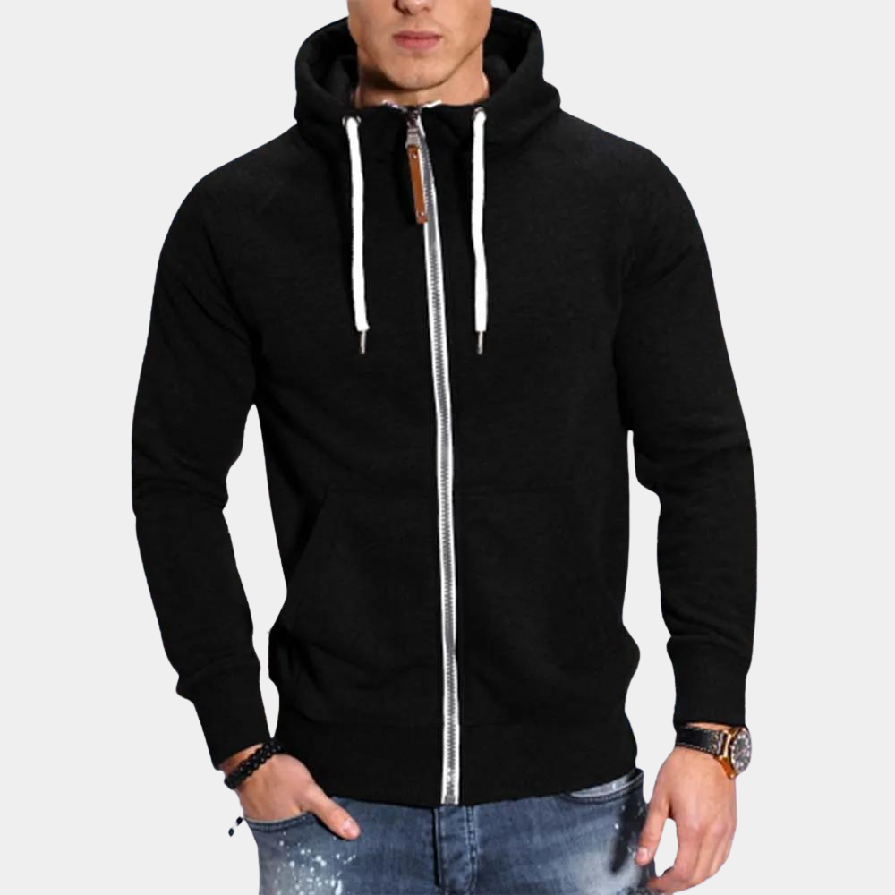 Drune | Warme Fleecejacke mit Kapuze