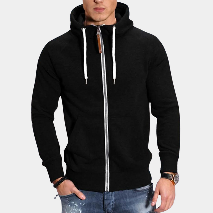 Drune | Warme Fleecejacke mit Kapuze