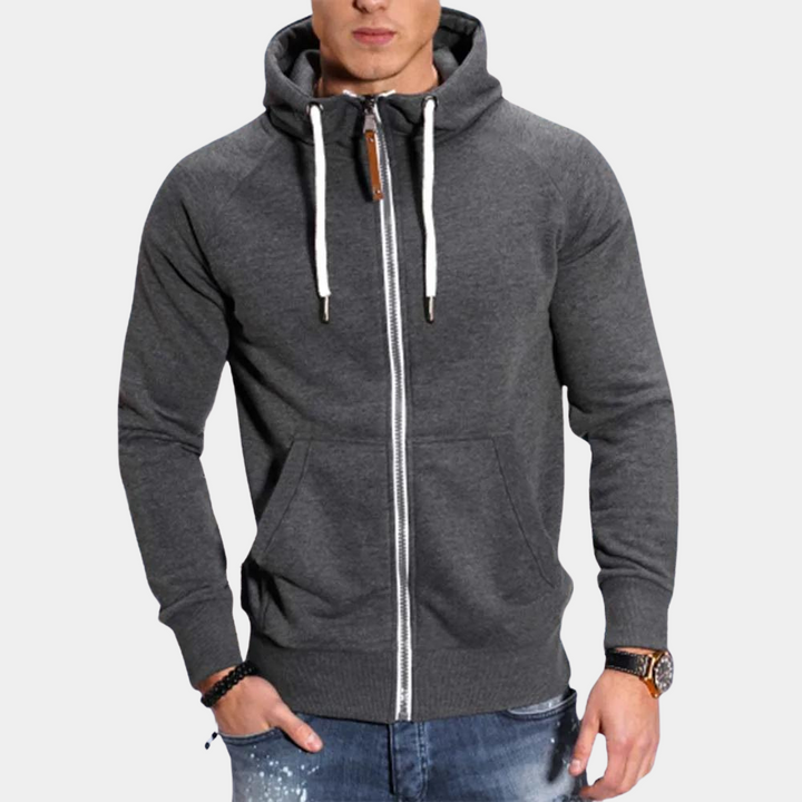 Drune | Warme Fleecejacke mit Kapuze