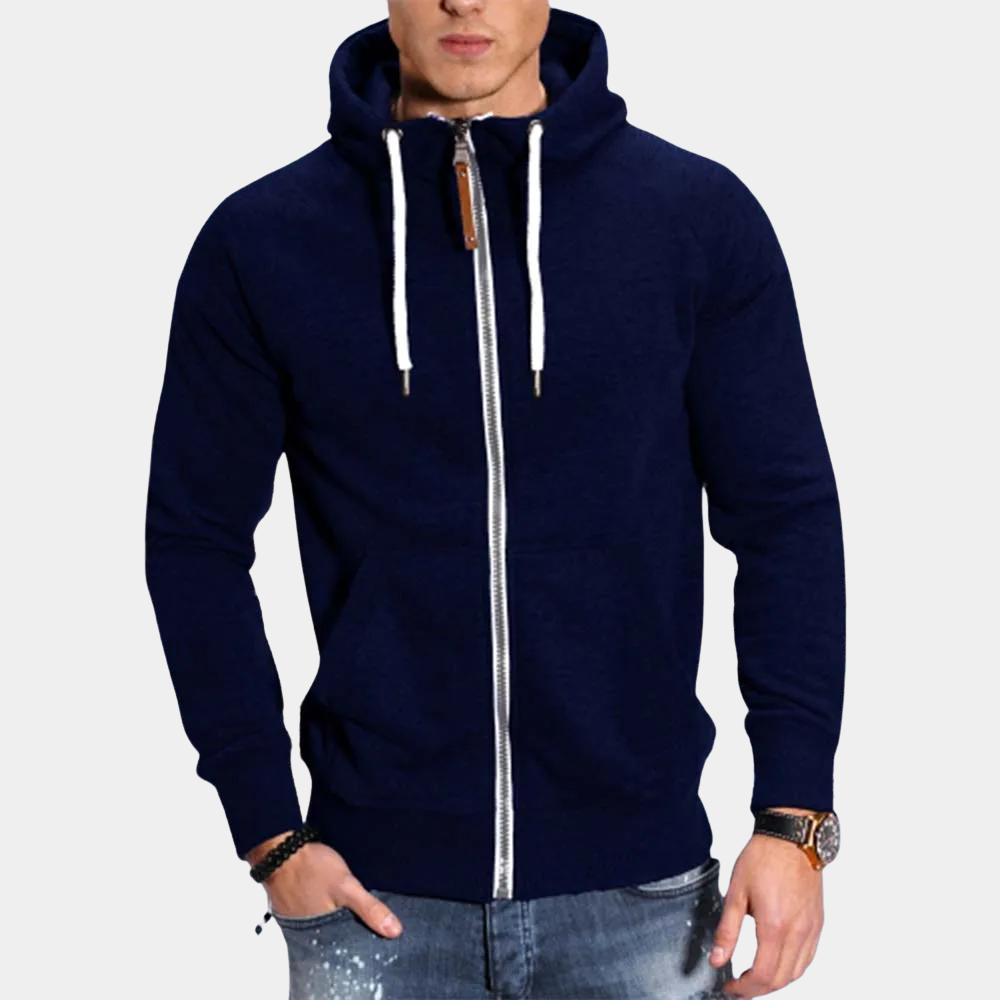 Drune | Warme Fleecejacke mit Kapuze