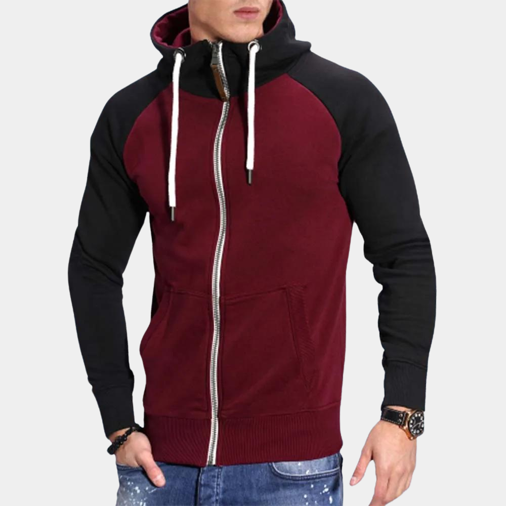 Drune | Warme Fleecejacke mit Kapuze