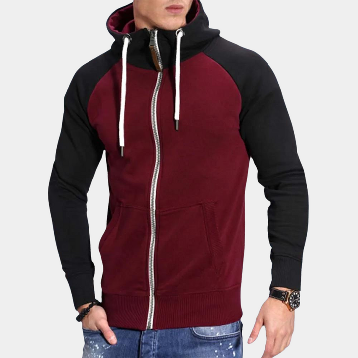 Drune | Warme Fleecejacke mit Kapuze