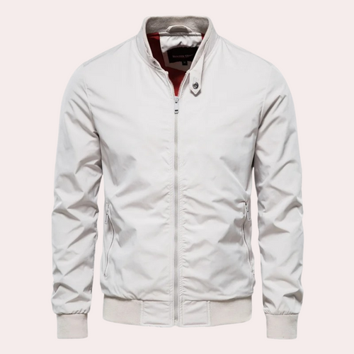 Drune | Herren Sommerjacke mit Stehkragen und Reißverschluss