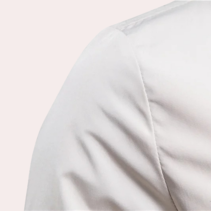 Drune | Herren Sommerjacke mit Stehkragen und Reißverschluss