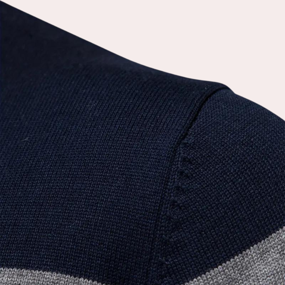 Drune | Stylischer Color Block Kapuzenpullover