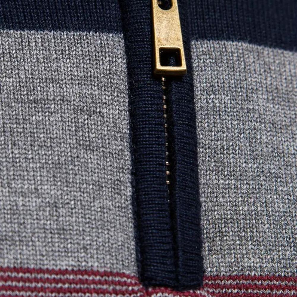 Drune | Stylischer Color Block Kapuzenpullover