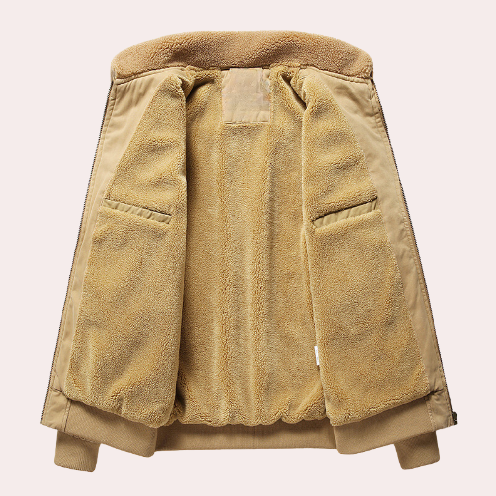 Drune | Herren Bomberjacke mit Vielen Taschen