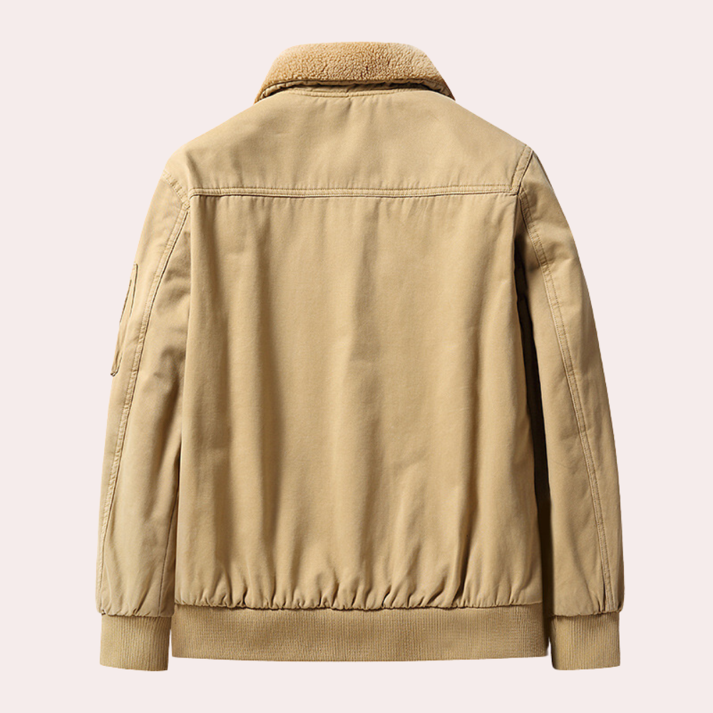 Drune | Herren Bomberjacke mit Vielen Taschen
