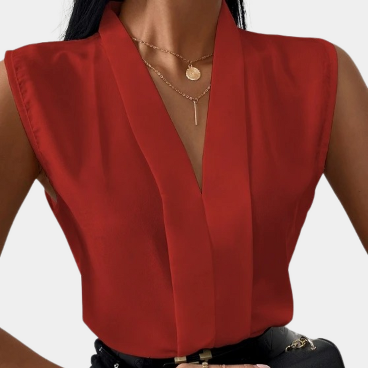 Drune | Bluse mit V-Ausschnitt für Damen