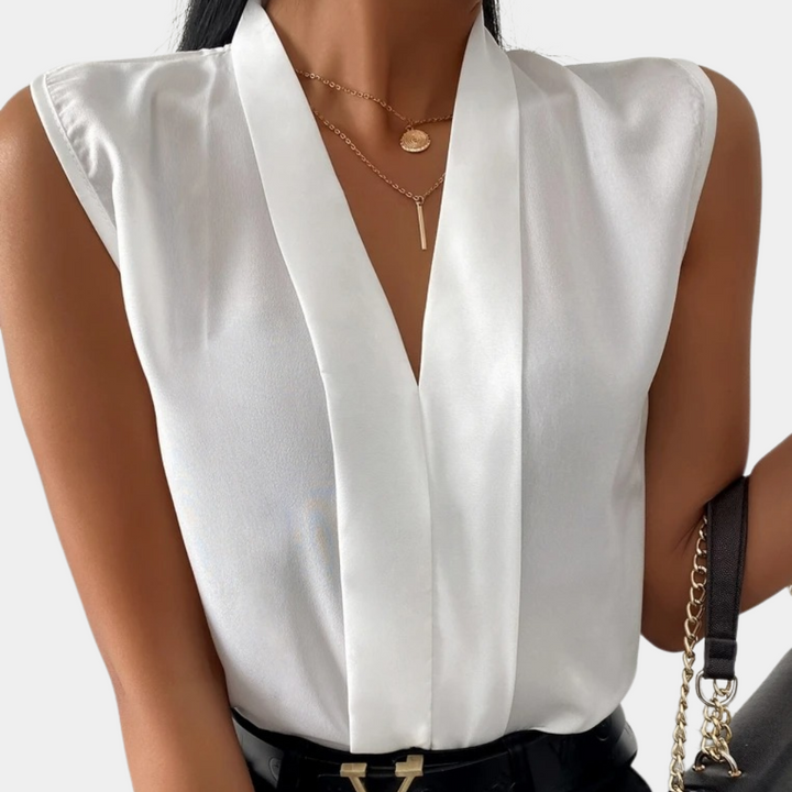 Drune | Bluse mit V-Ausschnitt für Damen