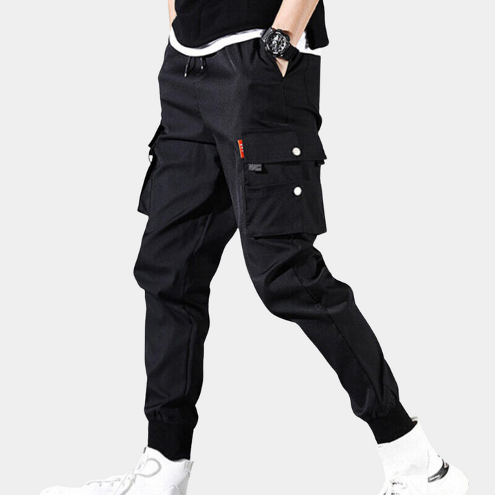 Drune | Cargo Herrenhose mit Klappentaschen