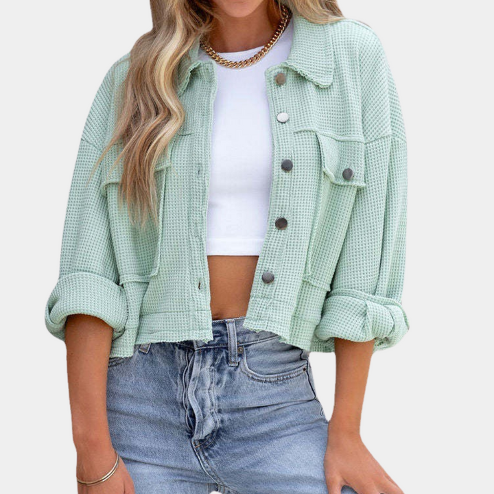 Drune | Trendige Sommerjacke Mit Taschen