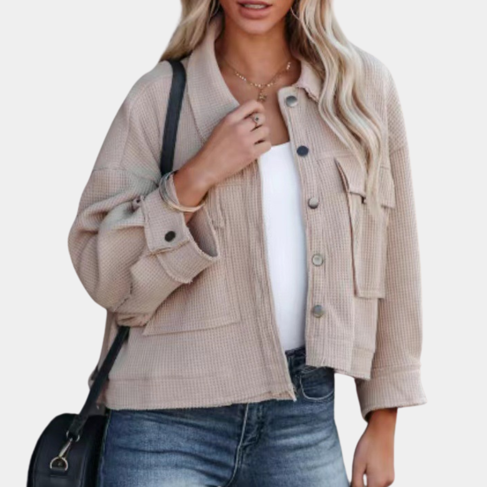 Drune | Trendige Sommerjacke Mit Taschen