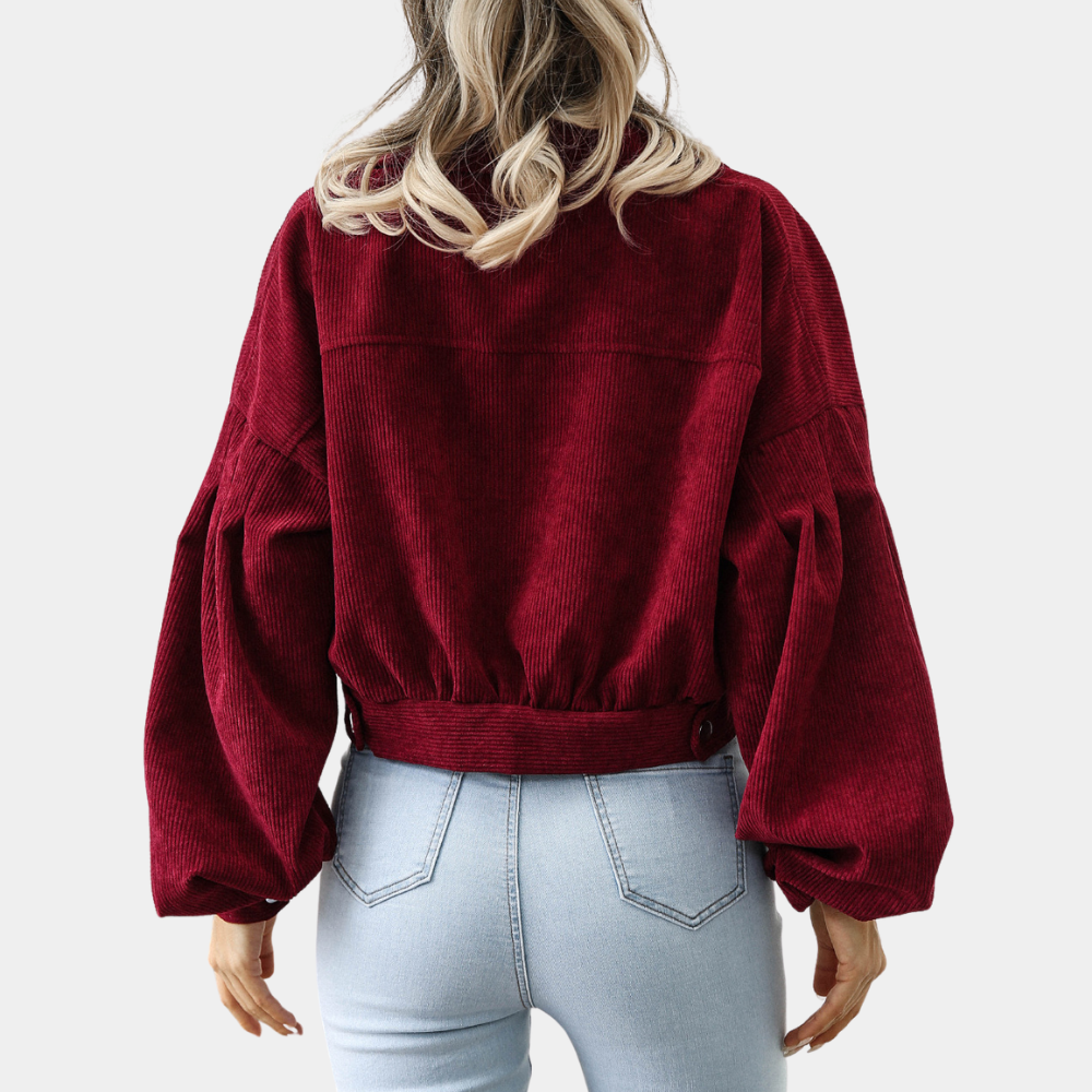 Drune | Gerippte Damenjacke