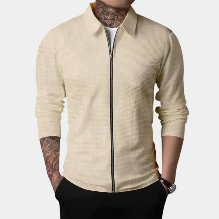 Drune | Pullover mit Reißverschluss