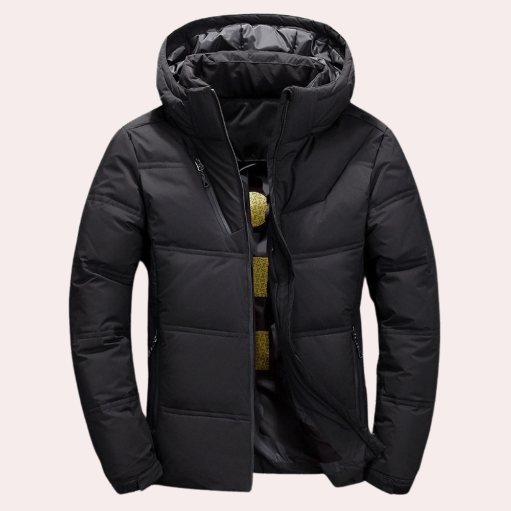 Drune | Stilvolle Herrenjacke mit Kapuze