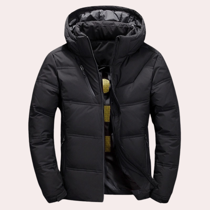 Drune | Stilvolle Herrenjacke mit Kapuze
