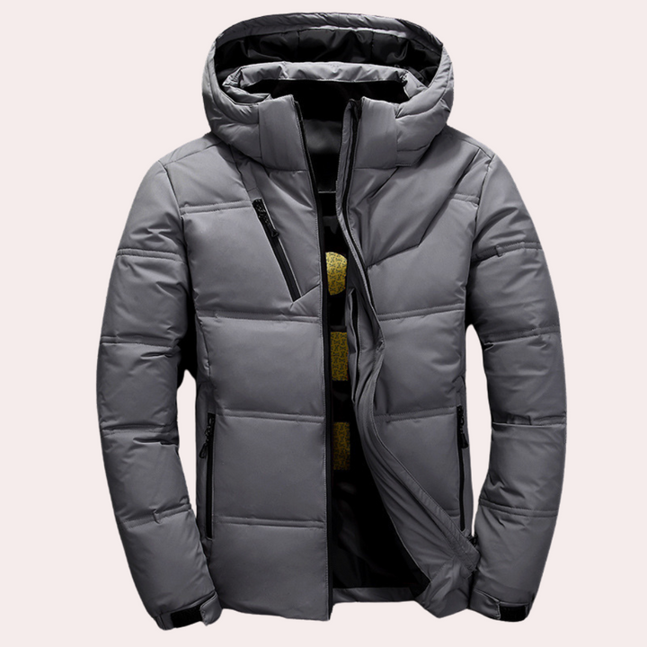 Drune | Stilvolle Herrenjacke mit Kapuze