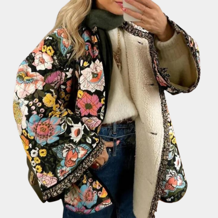 Drune | blumige Damenjacke für den Herbst