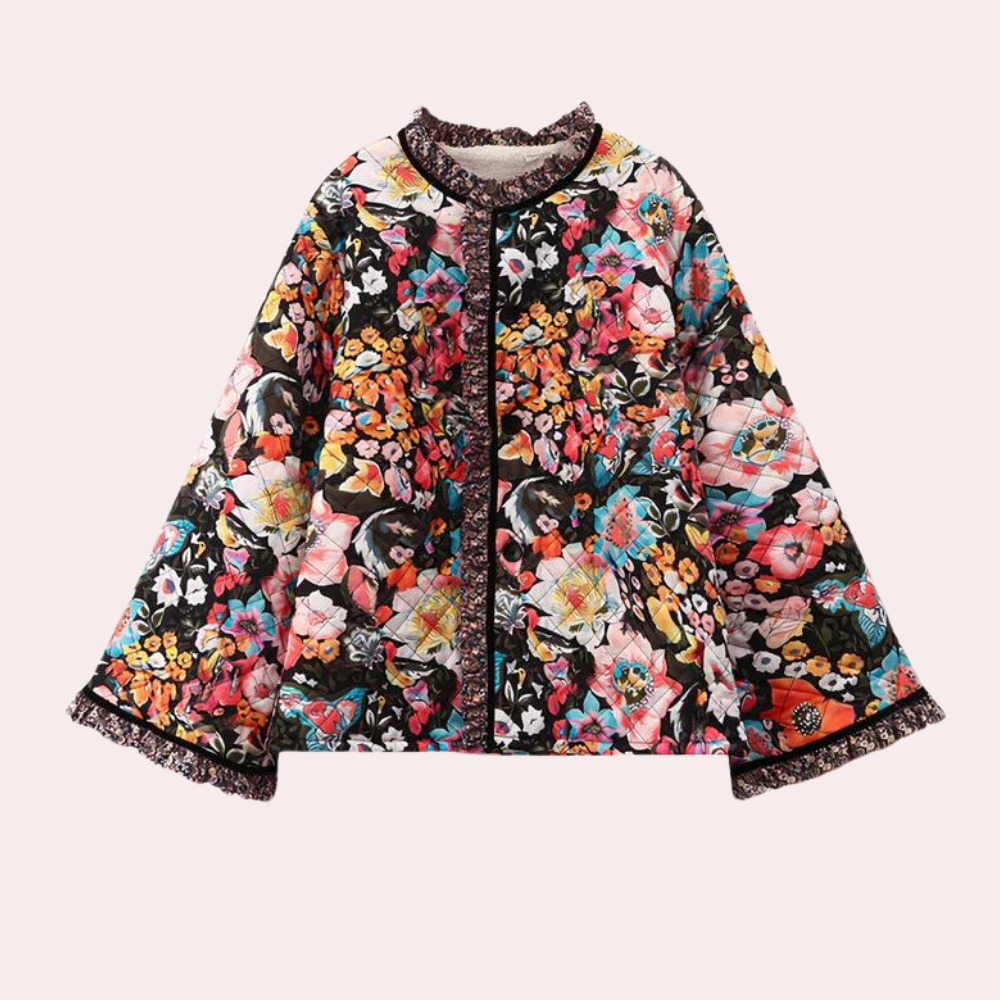 Drune | blumige Damenjacke für den Herbst