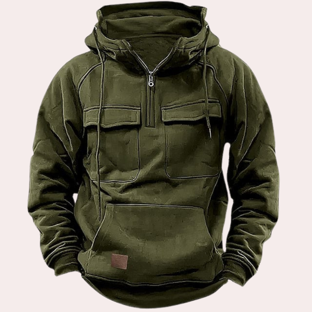 Drune | Bequemer Winter Kapuzenpullover für Männer