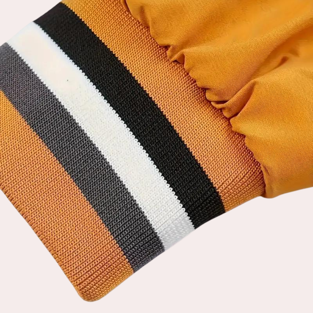 Drune | Elegante Orangefarbene Herrenjacke