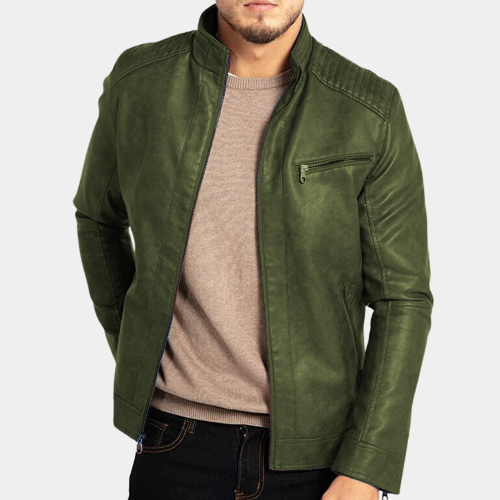 Drune | Winddichte Jacke Für Männer Mit Reißverschluss