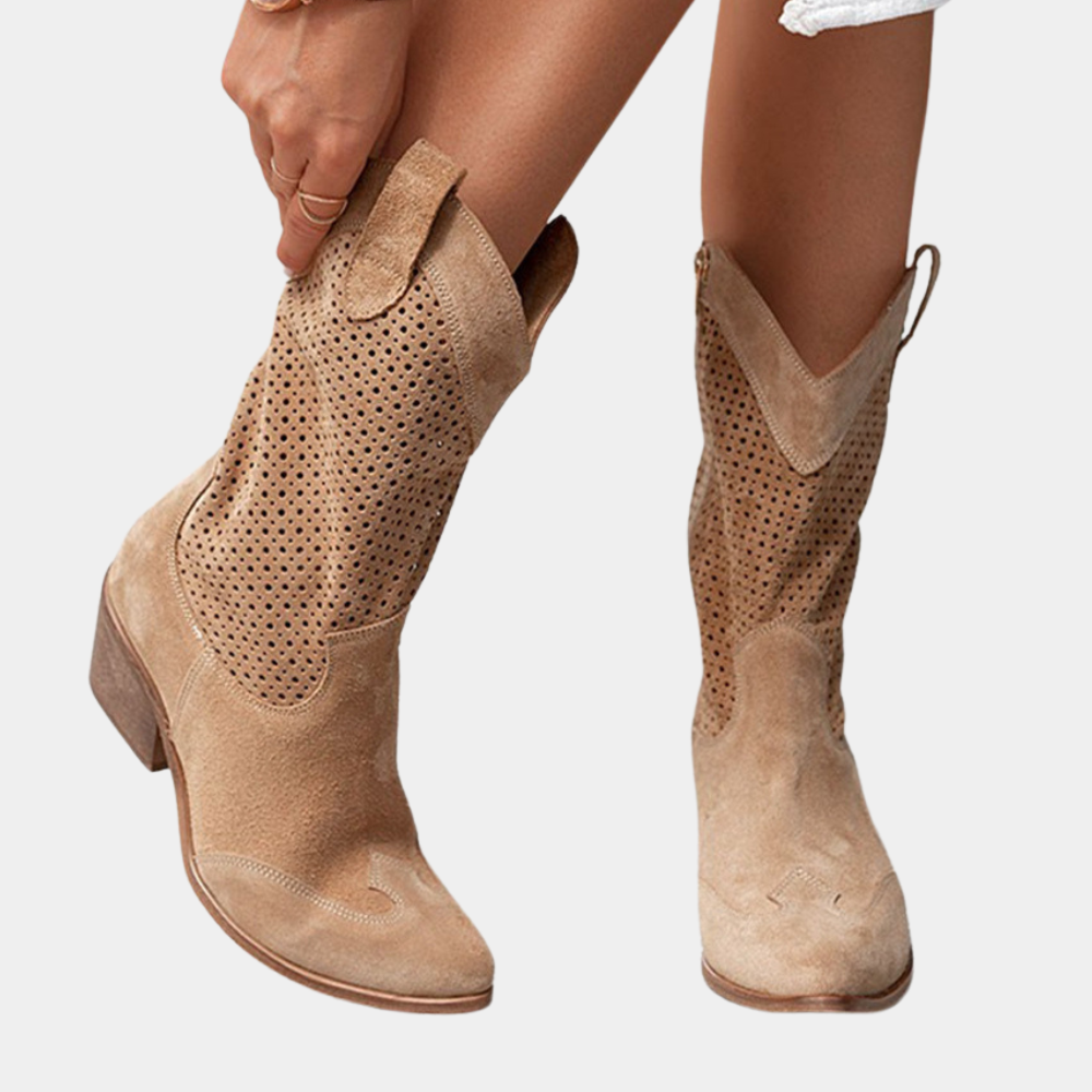 Drune | Atmungsaktive Cowboystiefel für Damen