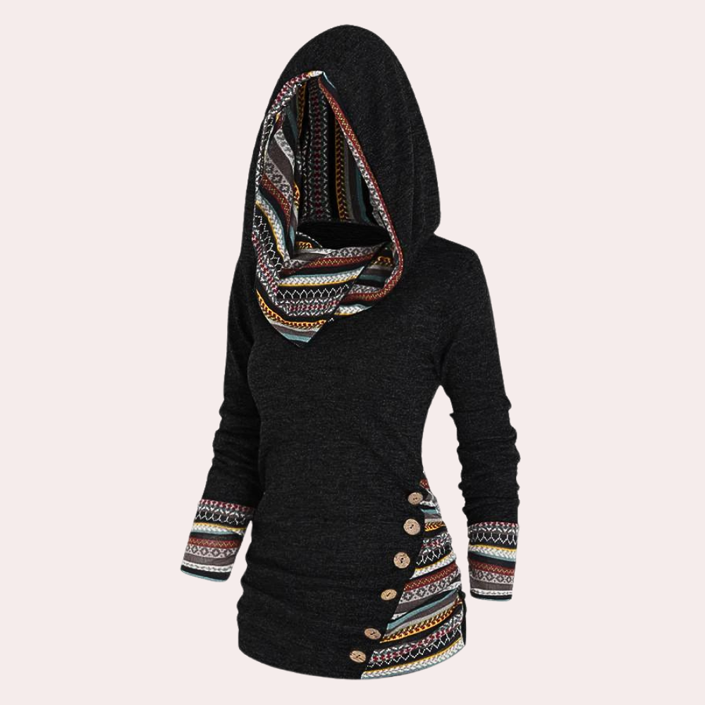 Drune | Stylischer Damen Kapuzenpullover