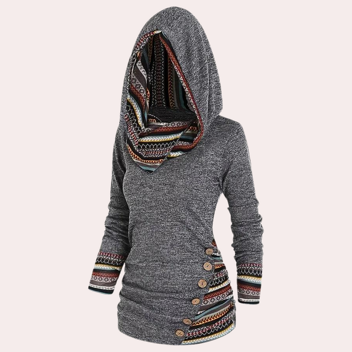 Drune | Stylischer Damen Kapuzenpullover