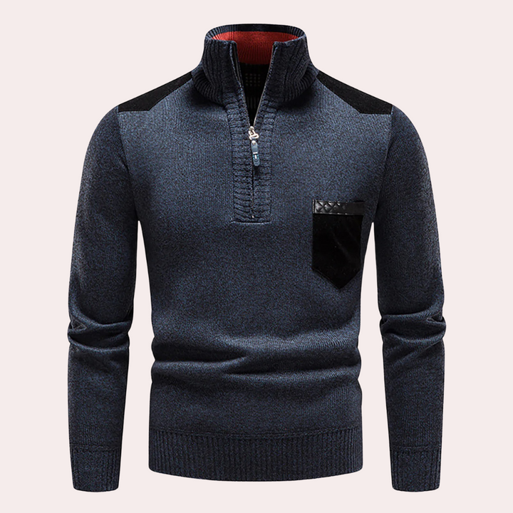Drune | Halbreißverschluss Pullover für Herren