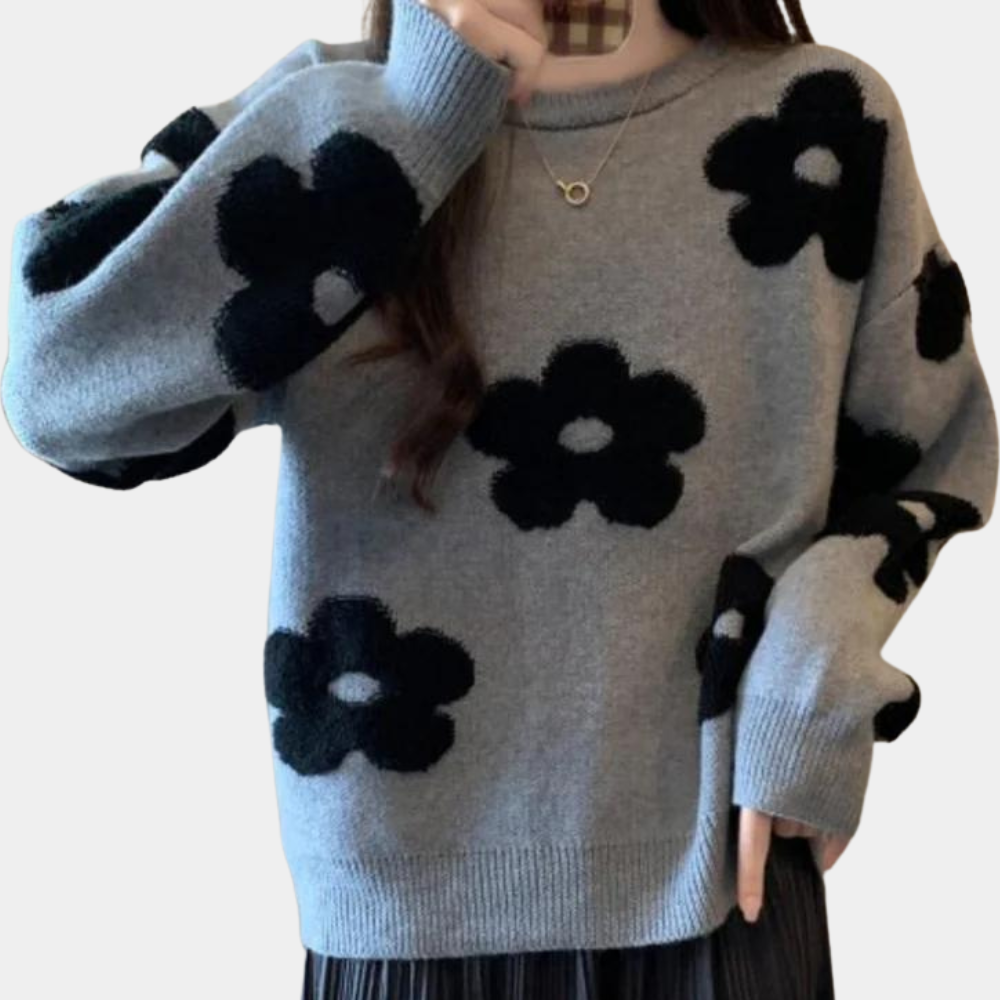 Drune | Damen Strickpullover Lässig Klassisch Revival Ideal für den Winter