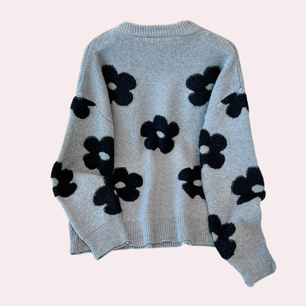Drune | Damen Strickpullover Lässig Klassisch Revival Ideal für den Winter