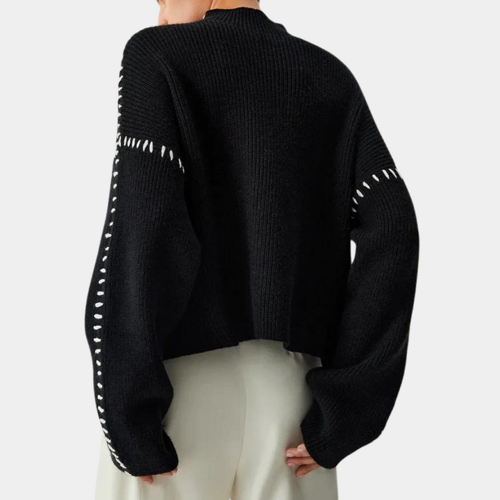 Drune | Modischer Strickpullover für Frauen