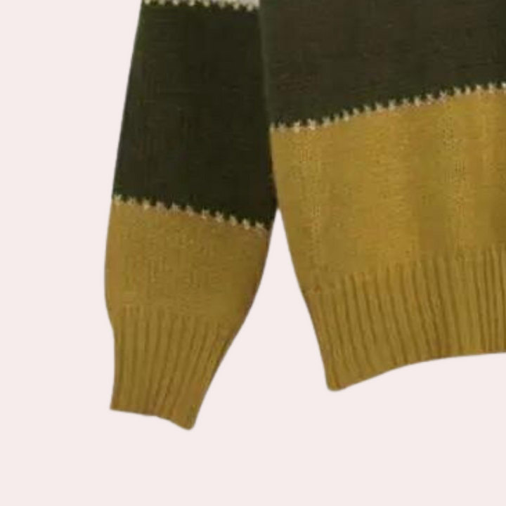 Drune | Stilvoll Gestreifter Pullover Für Damen