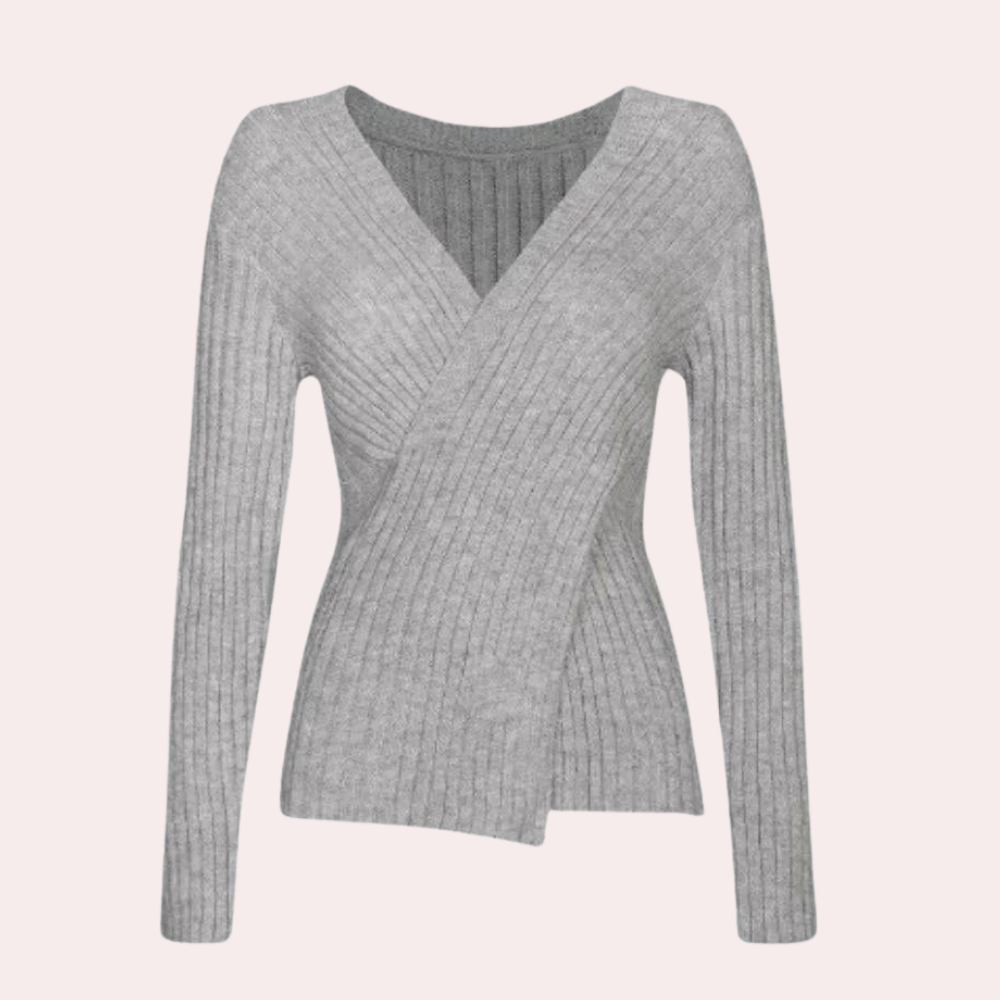 Drune | Trendy Chic Damenpullover Wein
