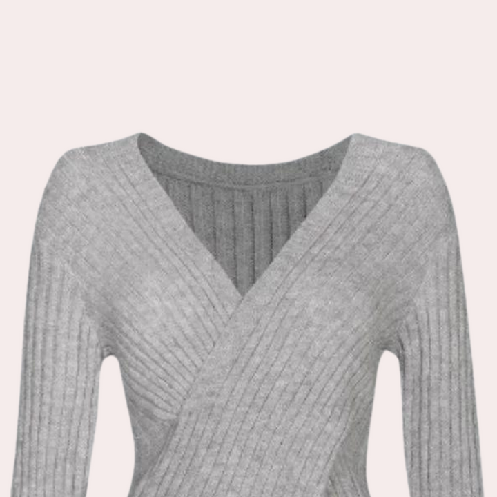 Drune | Trendy Chic Damenpullover Wein