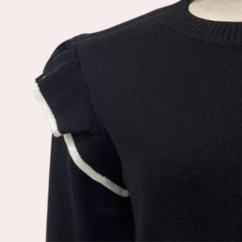 Drune | Bluse mit Rüschendetails Polyester Elegant und Zeitgemäß