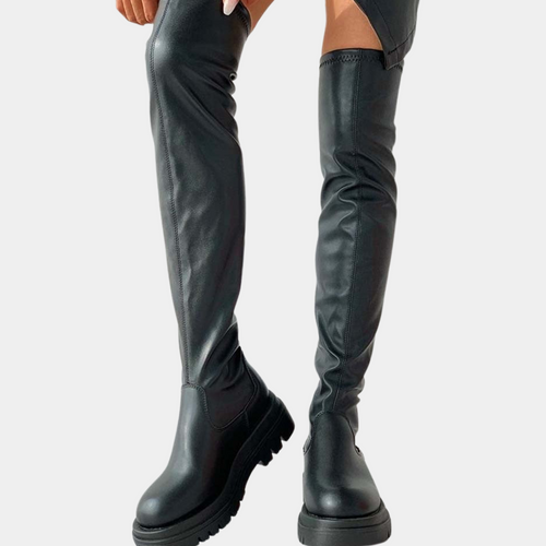 Drune | Overknee Schicke Stiefel