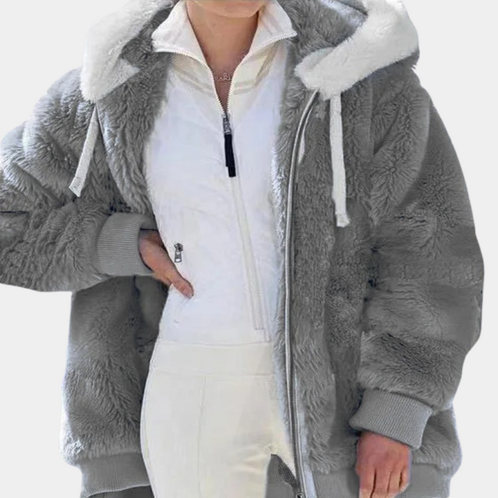 Drune | Winterjacke mit Kapuze für Frauen