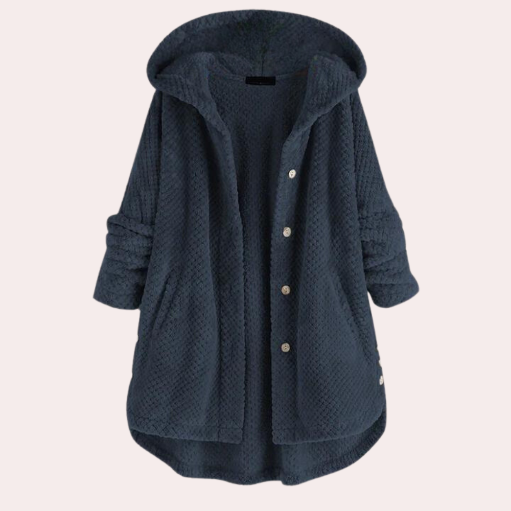 Drune | Moderne Sherpa Jacke Schicke Details Gemütlich und Trendy