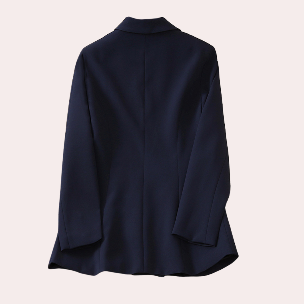 Drune | Blazer mit Doppelknopfverschluss Strukturiert Passform Zeitloses Design