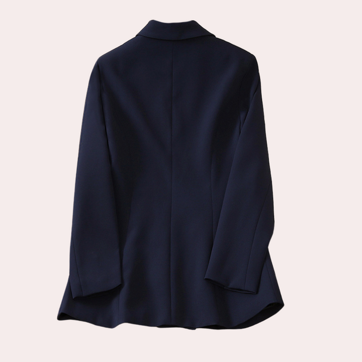 Drune | Blazer mit Doppelknopfverschluss Strukturiert Passform Zeitloses Design