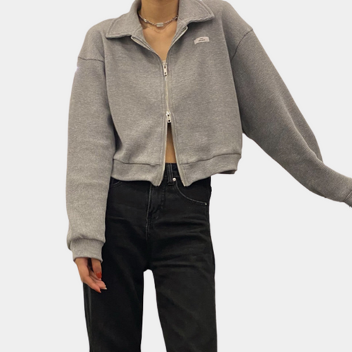 Drune | Herbstjacke mit Reißverschluss für Frauen