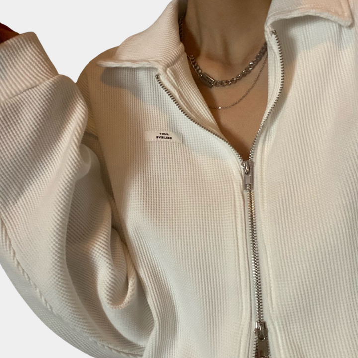 Drune | Herbstjacke mit Reißverschluss für Frauen