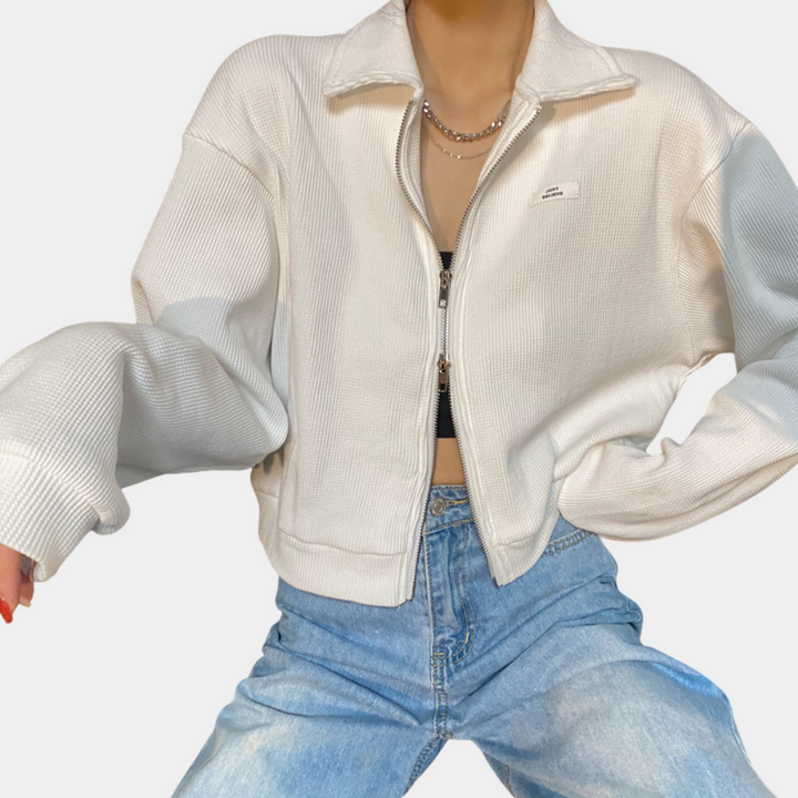 Drune | Herbstjacke mit Reißverschluss für Frauen